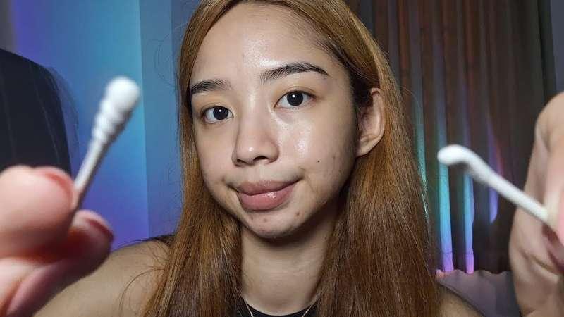 -From Youtube membership- ASMR ear cleaning & massage