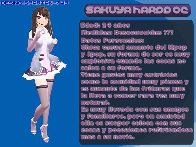 MMD Sakuya Hardd OC