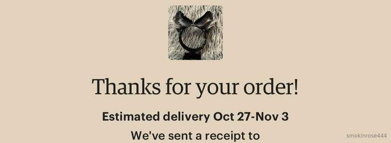 I finally got a pair of ears! $35 reimbursement & whoever co..