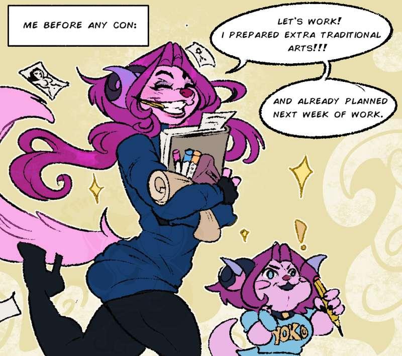 ✨Cons✨ | Mini Comic