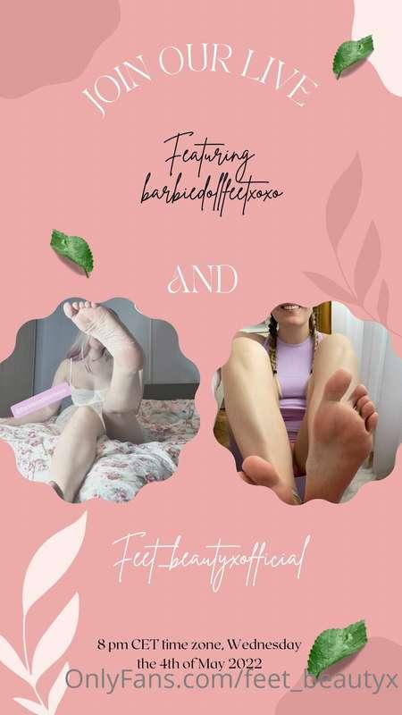 Live on my Insta next Thursday with my friend! Come and see ..
