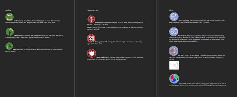 Skills for the next big update: