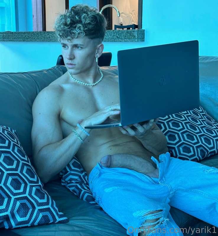 Just working 😏