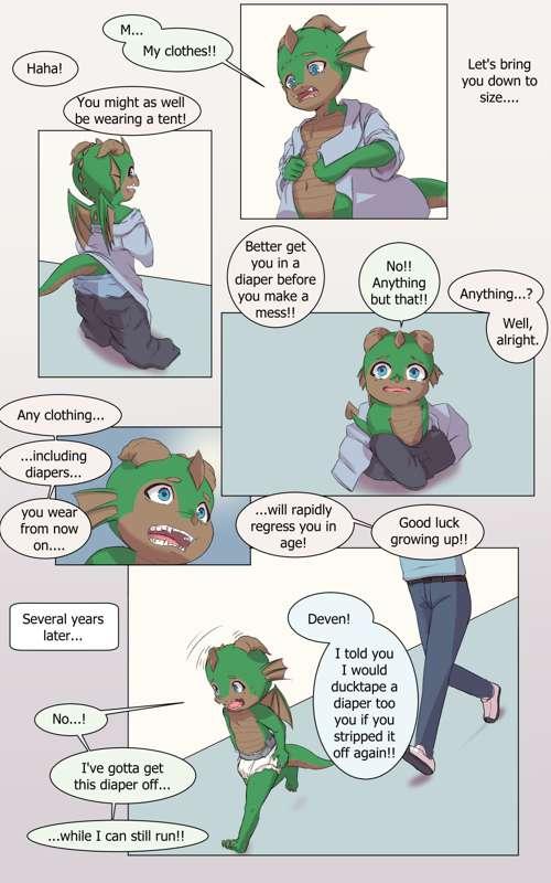 Deven's Clothing Dilemma (Color Comic)