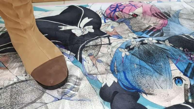 Klee Boots Trample Anime Blanket