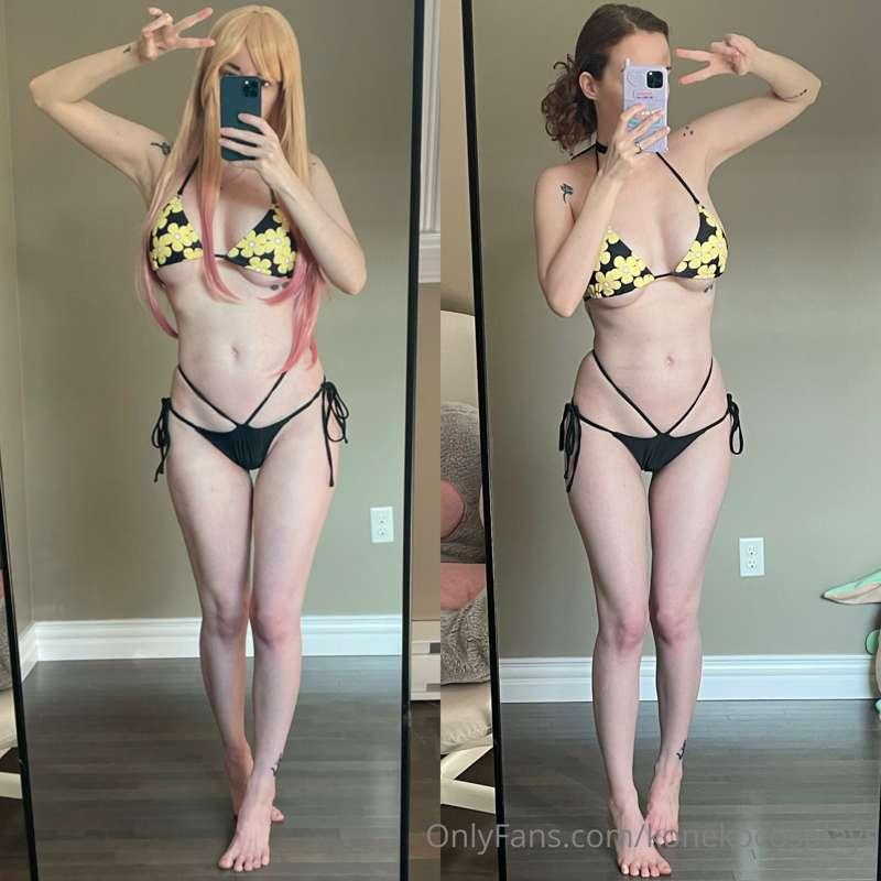 Whose ready for swimsuit cosplays?! Setting up a tiny pool l..