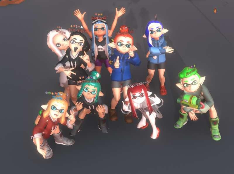 Splatoon Customizable Avatars are here in Neos!