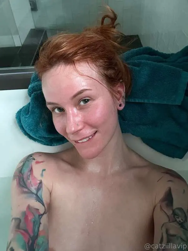 You know it’s a good bath when your face looks like a 🍅 Can ..