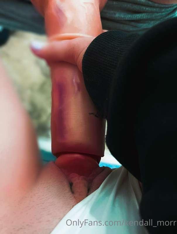 New uncut dildo .... I'm so ready to play !