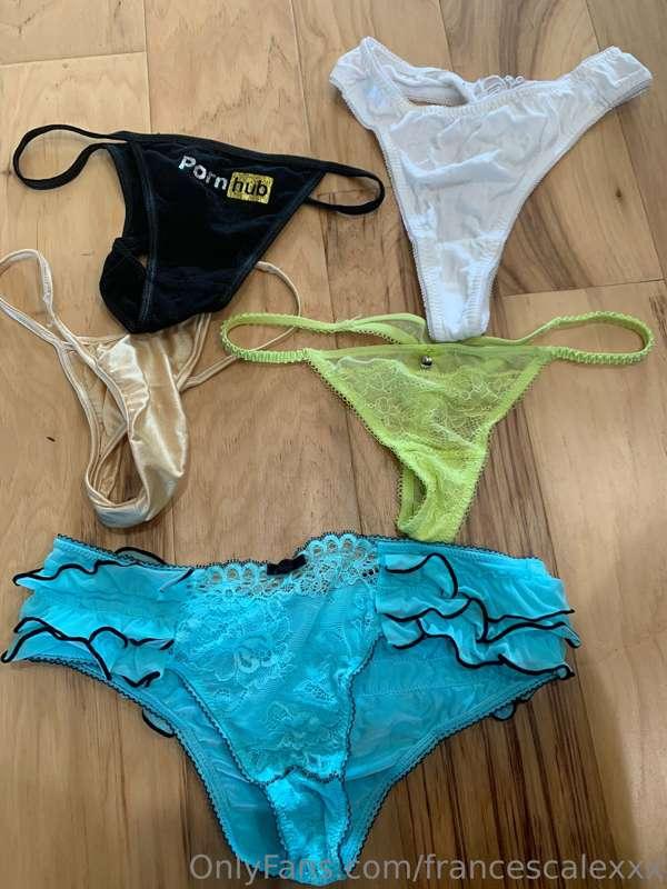 My Personal Worn Wet Stuffed Panties 💦
Can be yours to Jerk ..