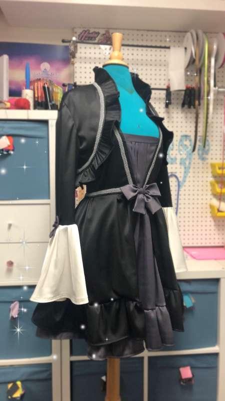 Cloud’s Dress is done!! 🖤🖤