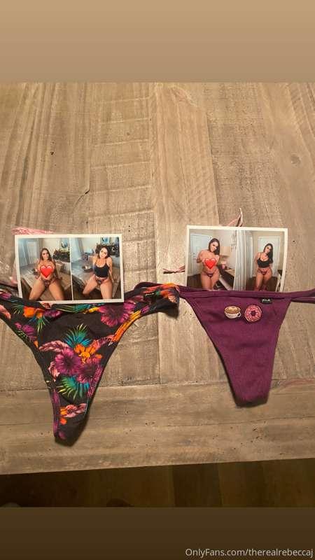 Panties I wore all day , worked out and slept in ❤️ and phot..