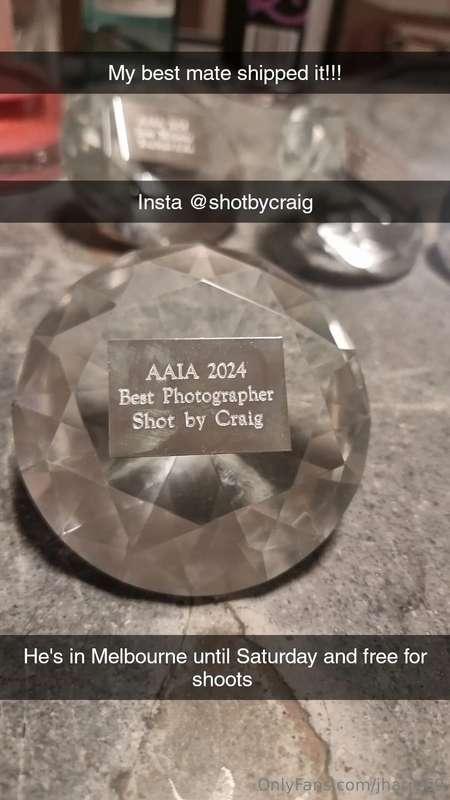 Fuck yes!!! AAIA night was so much fun, was so nice to meet ..