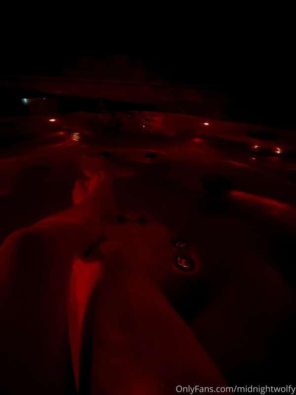 When you can't actually have a 🩸bath , so you go for a dark ..