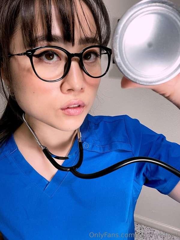 breathe in and out and relax for me 🥰 this medical exam will..