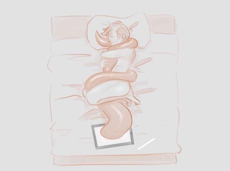 Krispy and Bobby the Tentacle
