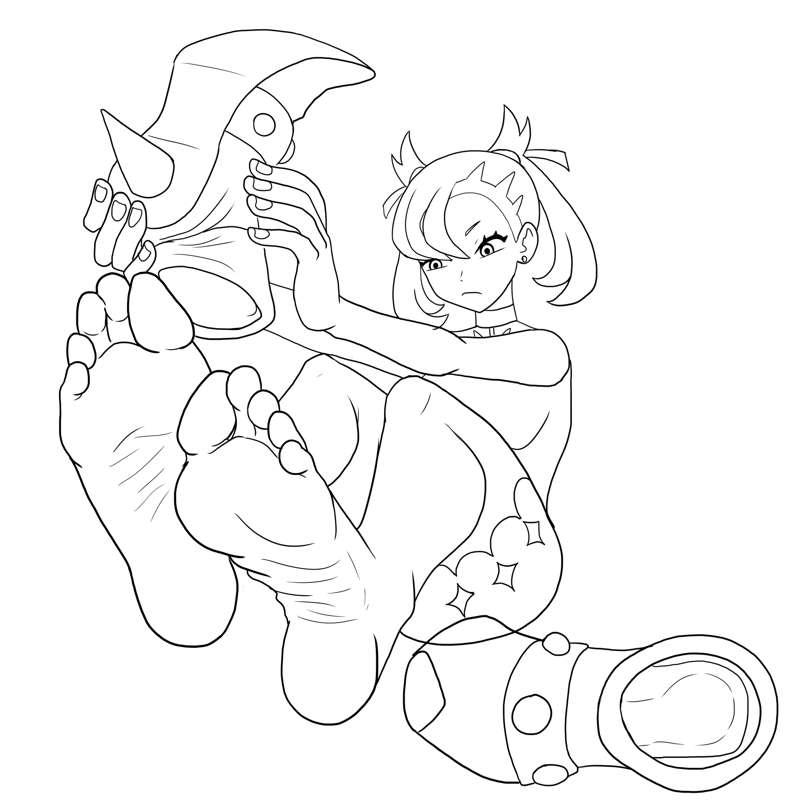 Marnie's smelly break [lineart]