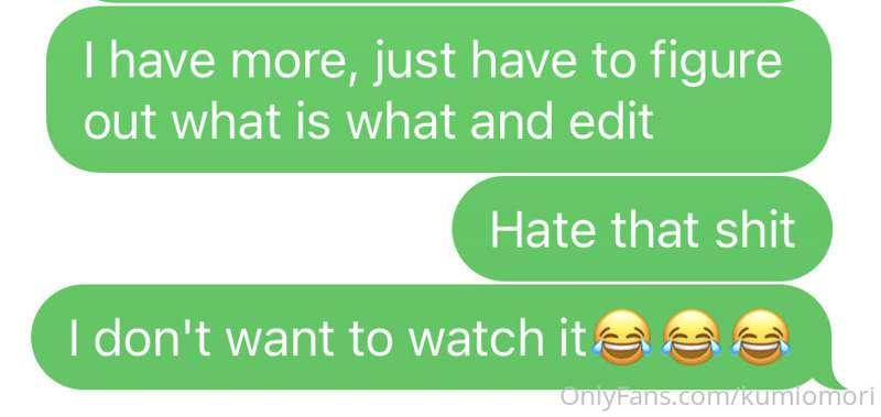 How I feel about my videos😂