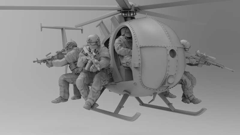 Finalizing Mh-6 Set