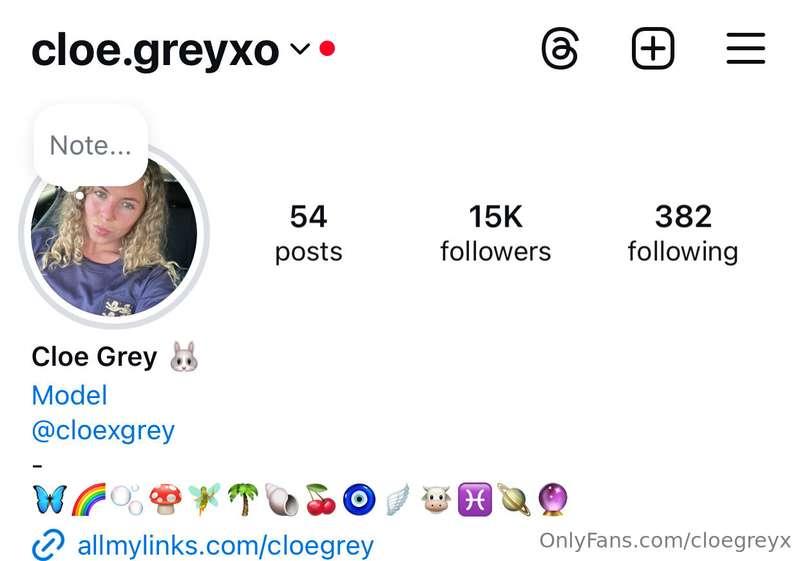 Make sure you follow me on Instagram @ cloe.greyxo