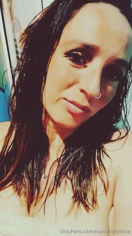 hot pregnant touching her tits