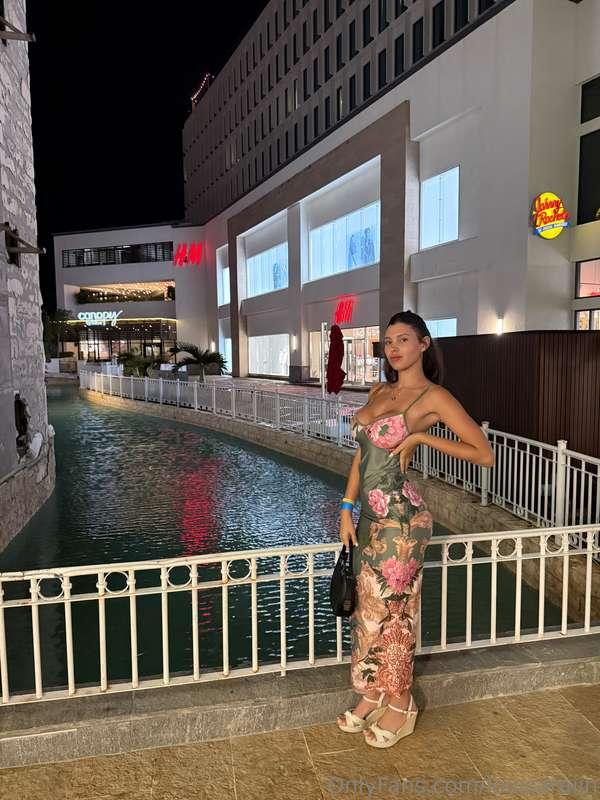 Ready for our night out 