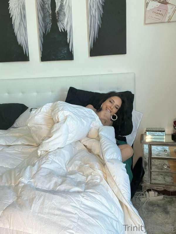 We can make a mess in my bed 😉