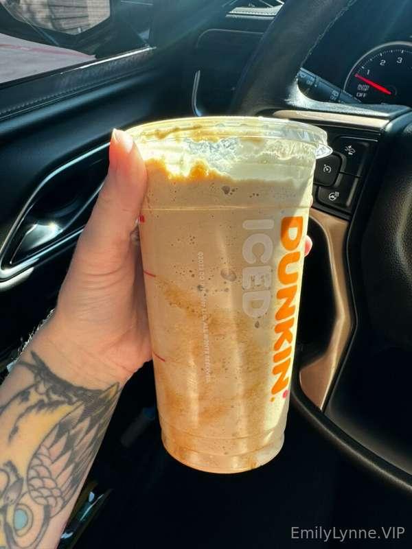 since youre not here, my sis made me try this yummy caramel ..
