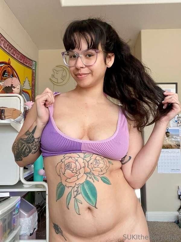 Picture me pulling my bra down and putting your hand on my t..