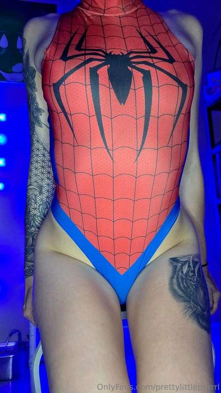 Spidey is cute... But I dream of cosplaying Jinx from Arcane..