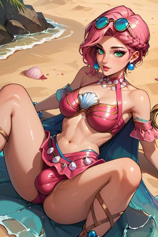 #552 Ashe (LoL) 4K