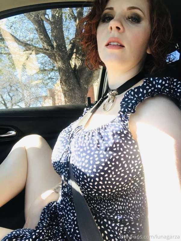 I love playing in my car for you😏😏