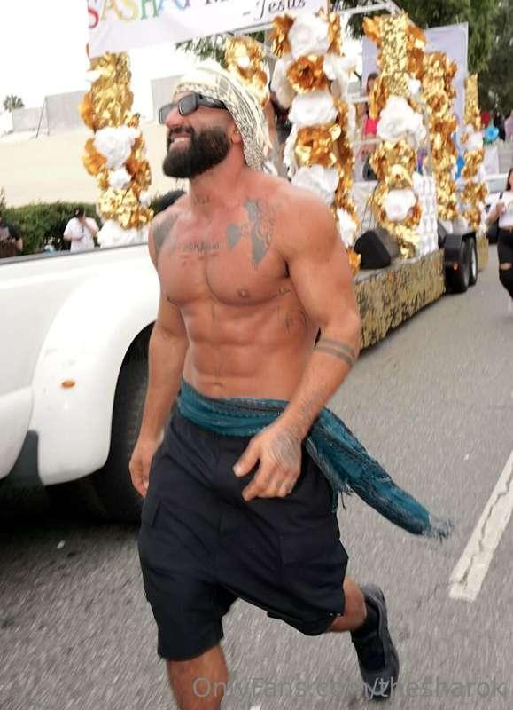 West Hollywood Pride was fun 😆 I got to be on the Hump event..