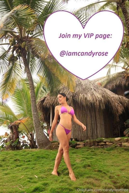 Are you already on my VIP page too? 💜 @iamcandyrose 💜