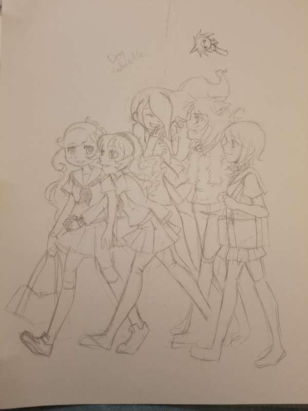 Old moe monster art