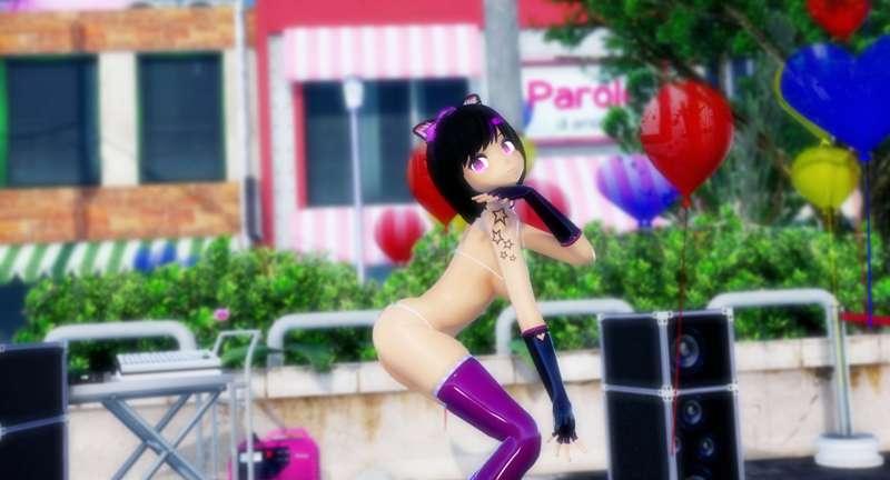 FullHD 【MMD R-18】 Señorita - Kaat (Bikini Ver)