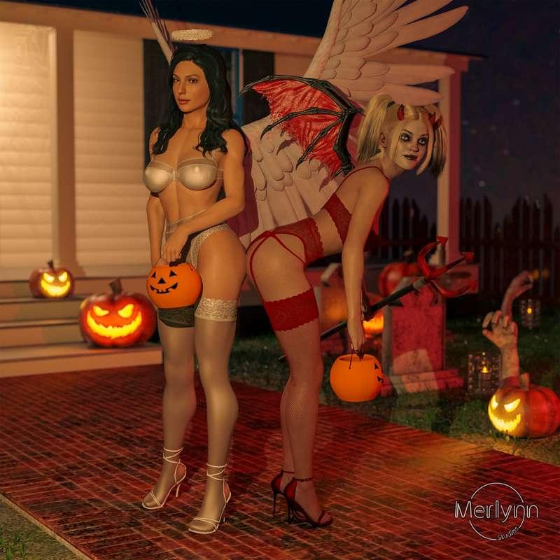 Trick or Treat? Devil or Angel?
