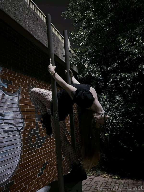 Might've performed an impromptu striptease the other night ;..