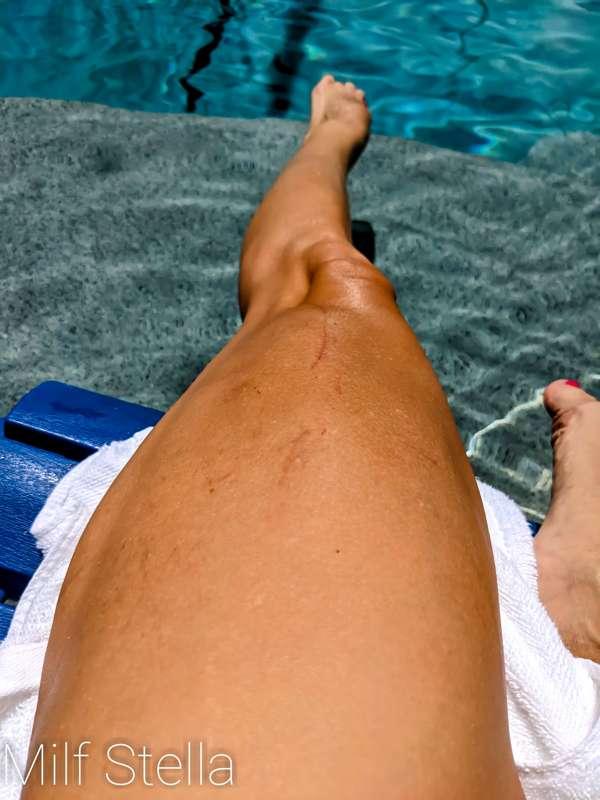 Just me and the water. Want to see more of me? @only_stella 
