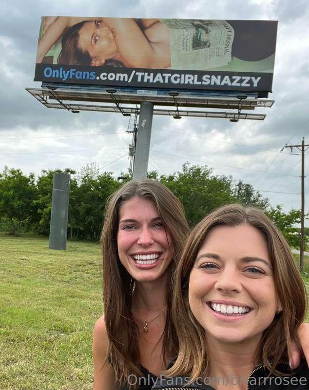 Visited my friends billboard she put up today!!! Go subscrib..