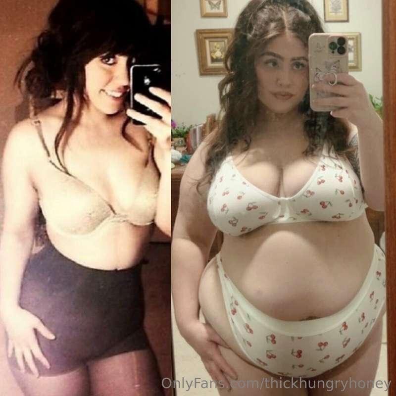 Gluttony has my body filling out in the hottest way