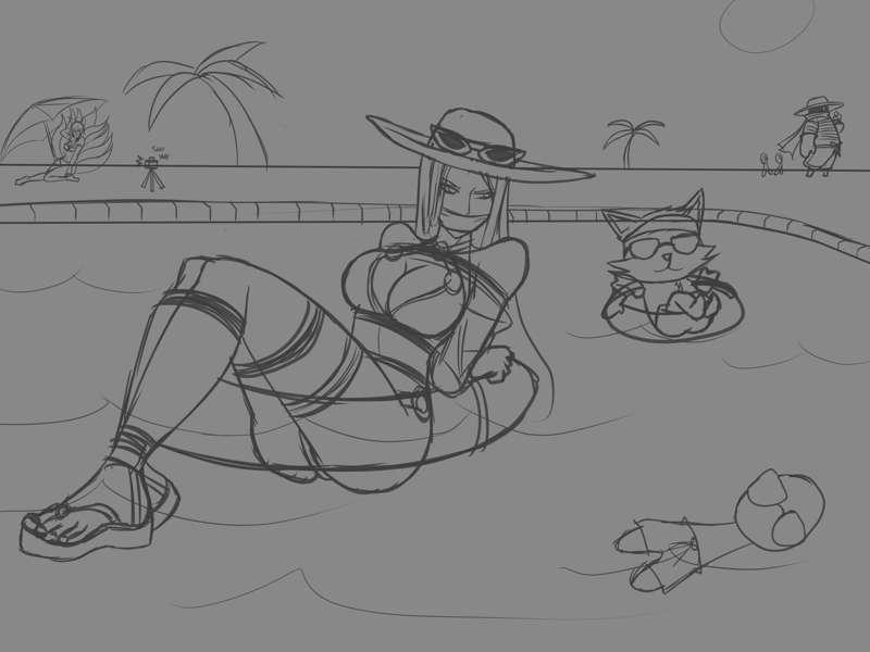 Pool Party Caitlyn Rough Draft