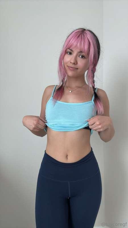 post gym fit :)
