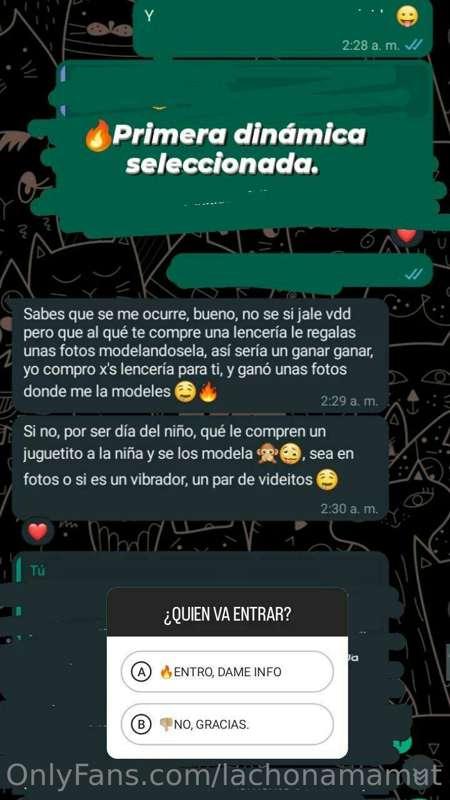 Mandarme mensajito si les interesa entrar en la dinámica.💙