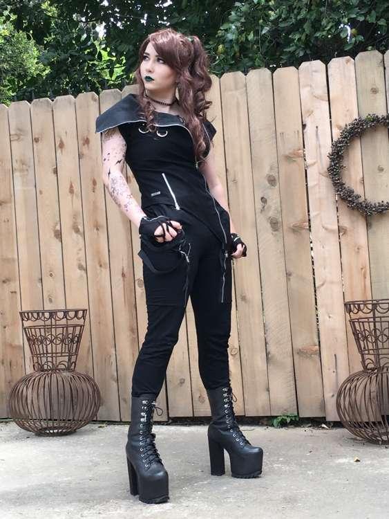 Goth Sailor Jupiter! 🖤🖤⚡️💚💚