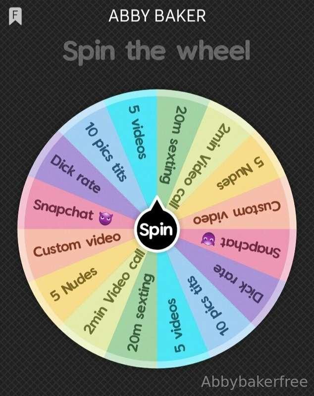 1 spin $5 
2 spin $8
5 spin $15

DO NOT STAY OUT. IT'S TIME ..