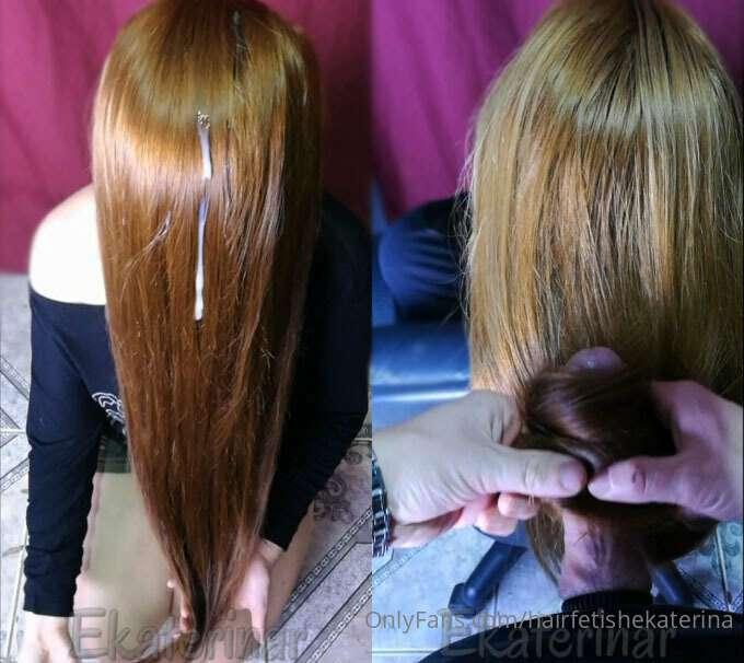 A quick hairjob before going to sleep ♥ 
with @xmorgandorffe..
