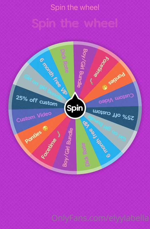 ***June Spin the Wheel Special***

For this month only enjoy..