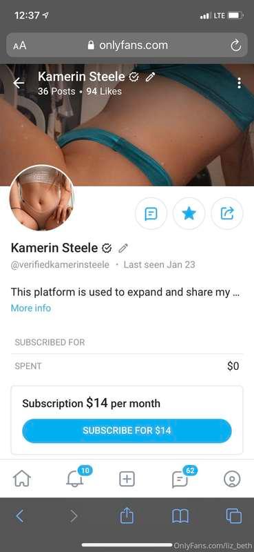 @verifiedkamerinsteele give this beauty a follow. She’s so f..