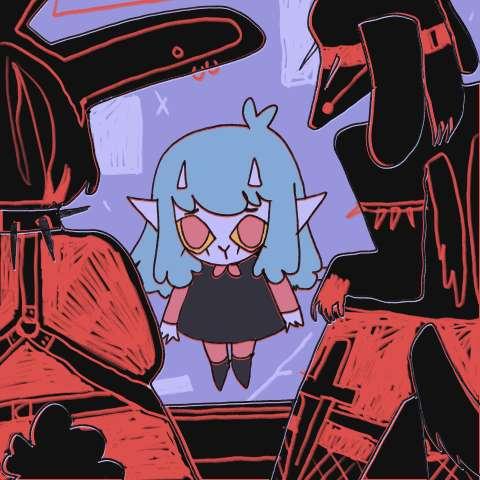 Gifs and pngs from my last animation! <3 